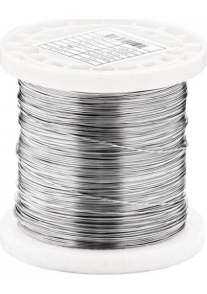 Paslanmaz Çelik Tel 0,7 mm Çap - 5 Metre - 304 Kalite Paslanmaz