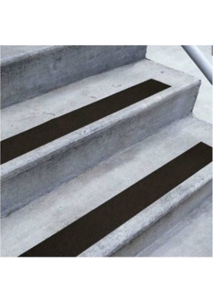 Yapışkanlı Merdiven Ayak Kaydırmaz Bant Bandı - Kaymaz Bant Siyah 5 cm Genişlik 5 M Uzunluk Hızlı Ya fırsatları