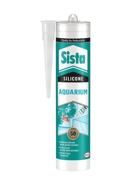 Sista Akvaryum Silikonu Siyah 280 ml