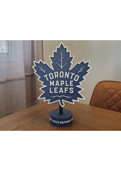 Toronto Maple Leafs Ölmeden Önce Sadece Bir Kez Standee (Özelleştirilebilir Tasarım)