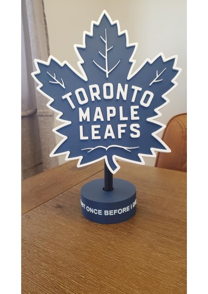 Toronto Maple Leafs Ölmeden Önce Sadece Bir Kez Standee (Özelleştirilebilir Tasarım) fiyatları