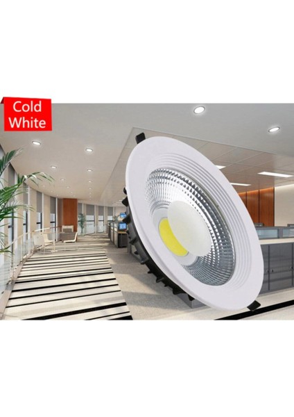 10W Sıva Altı LED Downlight Spot- 6400K- Beyaz Işık Beyaz Işık LED fiyatları