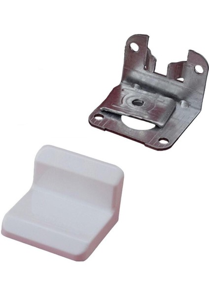 10 Adet Metali Mobilya Dolap Askı Aparatı Elemanı Beyaz 1,2 mm Mobilya Bağlantı Elemanları Beyaz