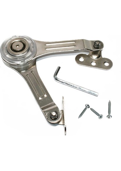 Metal Lale Makas Mobilya Kalkar - Düşer Kapak Bar Makası Mobilya Makasları Metalik