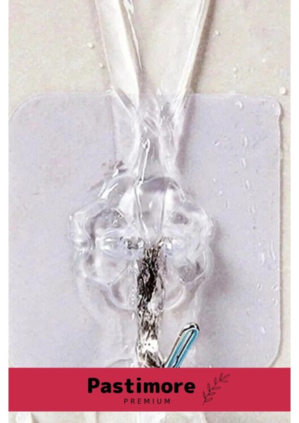 Güçlü Görünmez Şeffaf Askı 3 Adet Lekesiz Duvar Yapışkan Kanca Lı Mutfak Banyo Tutucu Aksesuar Süper indirimleri