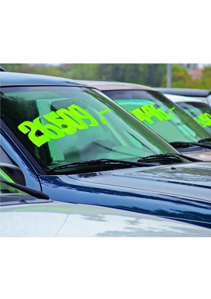 Cam Kalemi Ayna Kalemi Yazı Tahtası Kalemi Kalın Uçlu Yeşil Mağaza Camı Kalemi Likit T