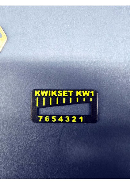 Kwikset Kw1 Keycode Kododer Kartı modelleri