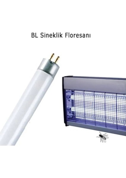 Sinek Ampülü Floresan 8W Bl T5 30 cm Şavk Mavi Işık G13 Floresan Ampul 8 Watt Yok A'dan G'ye F Cn Be fiyatları