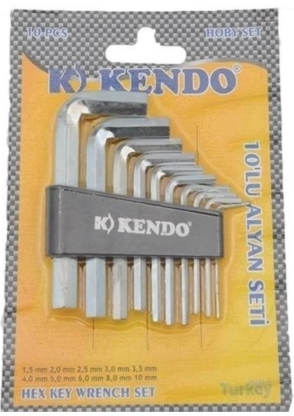 9 Parça Çelik Alyan Seti Kısa Düz Köşe Alyan Anahtar Takımı 1,5mm-8mm Arası Alyan Takımı Allen Anah fırsatları