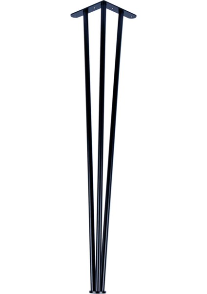 85 cm Petek Üstü Raf & Dresuar Ayağı Metal Profil Boru Firkete Ayak Yüksek Bar Masası 1 Adet Pingolu