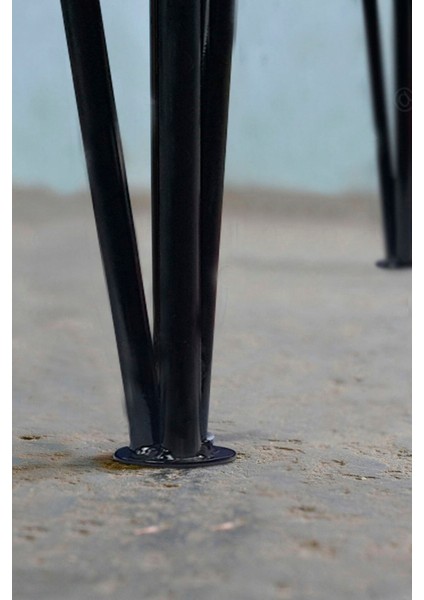 85 cm Petek Üstü Raf & Dresuar Ayağı Metal Profil Boru Firkete Ayak Yüksek Bar Masası 1 Adet Pingolu fırsatları