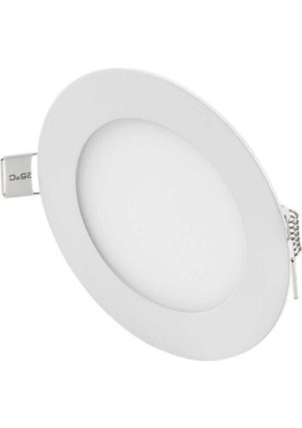 Al-Ba 6W Plastik Panel LED Spot Armatür Beyaz Renk