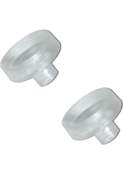 Cam Sehpa Masa Tutucu Lastik Vantuz - 20 Li Paket Mobilya Bağlantı Elemanları Gri