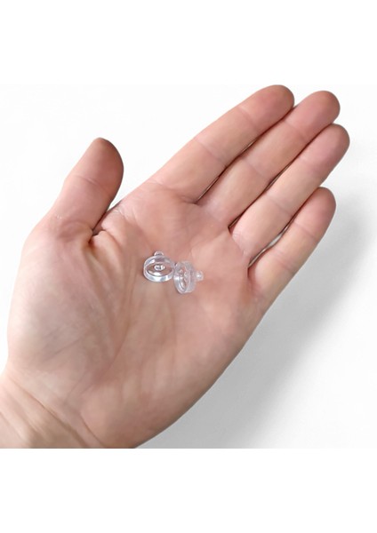 Cam Sehpa Masa Tutucu Lastik Vantuz - 20 Li Paket Mobilya Bağlantı Elemanları Gri fiyatları