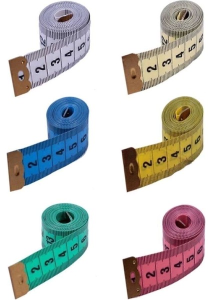 150 cm Kutulu Mezura 1 Adet Kolay Ölçüm
