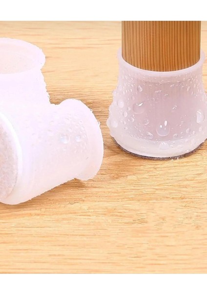 Silikon Masa Sandalye Pabuç Kaydırmaz Sessiz Koltuk Zemin Koruyucu Çizdirmez Ayak Kılıfı 12 Adet Bey modelleri