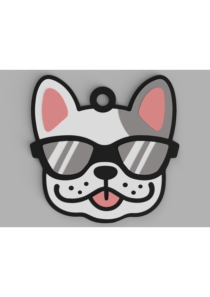 Patron French Bulldog (Özelleştirilebilir Tasarım) modelleri