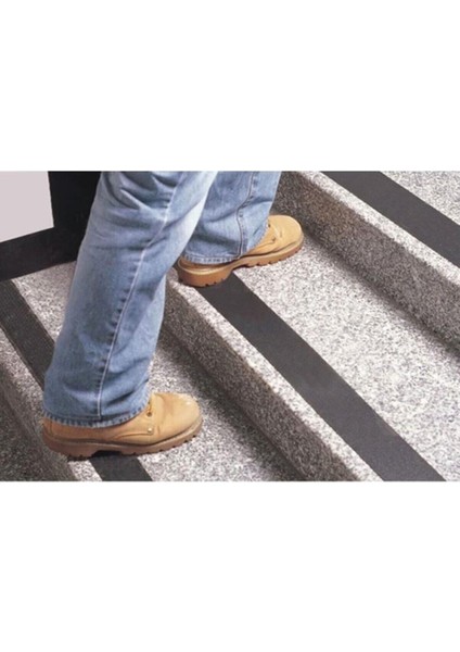 Neiko Merdiven Zemin Kaydırmaz Bant Zemin Bandı 25 mm x 25 Metre - Siyah Hızlı Yapıştırıcı Tr fırsatları