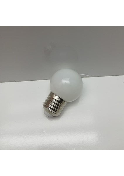 Gece Lambası Ampülü Beyaz 1W LED E27 Duy Tekli Beyaz Işık E27 LED Ampul 1 Watt Yok A'dan G'ye F Cn fiyatları