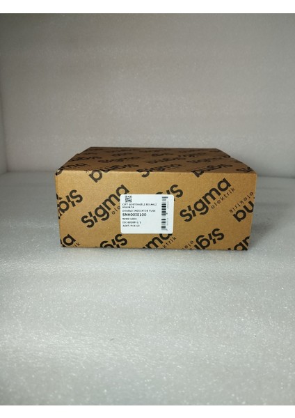 SNH00I0100 Çift Göstergeli Bıçaklı Sigorta 100A 120 Ka