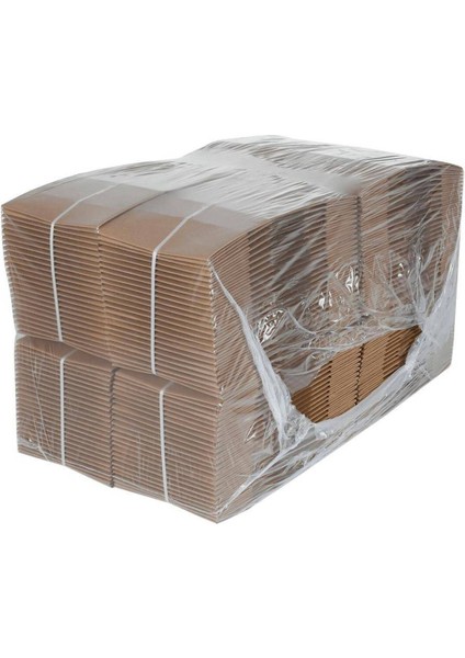 E Ticaret Karton Kargo Kutusu 17X8X5,5 - 0,25 Desi 25 Adet Kahverengi