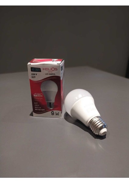 9W E27 6500K Beyaz LED Ampul 3 Adet Beyaz Işık E27 LED Ampul 9 Watt Yok fiyatları