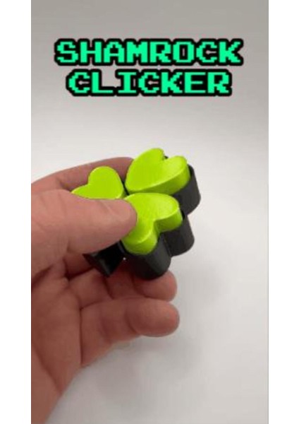 Shamrock Fidget Klavye Tıkırma Oyuncak (Özelleştirilebilir Tasarım) fiyatları