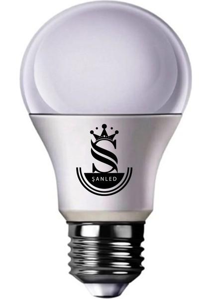 10W Tasarruflu Beyaz Renk LED AMPUL-1-2-4-6-10-50-100 Adettir Tekli Beyaz Işık E27 LED Ampul 10 Watt modelleri
