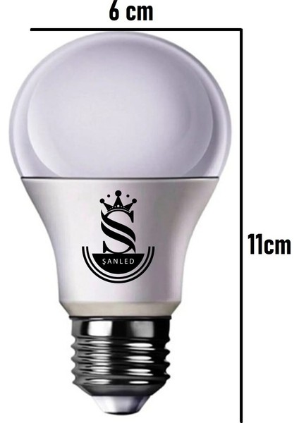 10W Tasarruflu Beyaz Renk LED AMPUL-1-2-4-6-10-50-100 Adettir Tekli Beyaz Işık E27 LED Ampul 10 Watt fırsatları