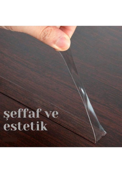 Çift Taraflı Bant Şeffaf Slikonlu Bant 5 Metre 10MM x 5mt Çift Taraflı Bant indirimleri