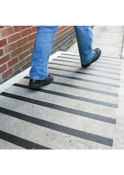 15 mt Bondit Siyah Yapışkanlı Kaygan Zemin Bandı Basamak Merdiven Kaydırmaz Bant 50MM indirimleri