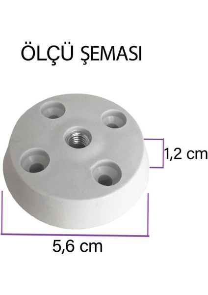 4 Adet Düz Ayak Tabanı Beyaz Mobilya Masa Sehpa Ayağı Bağlantı Aparatı Plastik Masa Ayakları Beyaz T fiyatları