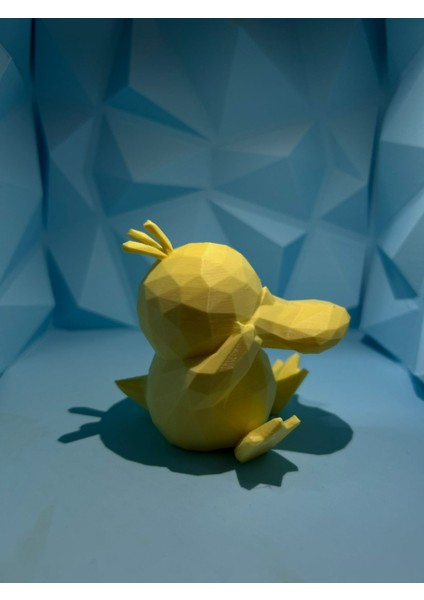 Düşük Poli Psyduck Pokemon (Özelleştirilebilir Tasarım) fırsatları