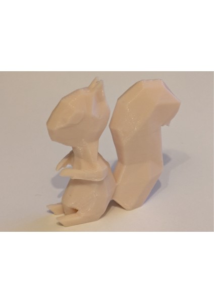 Düşük Poli Sincap (Sadece 2 Gram)