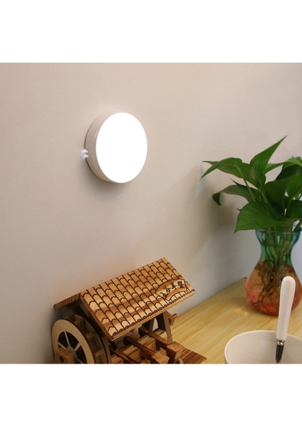 Hareket Sensörlü USB Şarjlı LED Işık Lamba Şarjlı Sensörlü LED Kabin Aydınlatma ( 1 Adet) Gün Işığı fiyatları