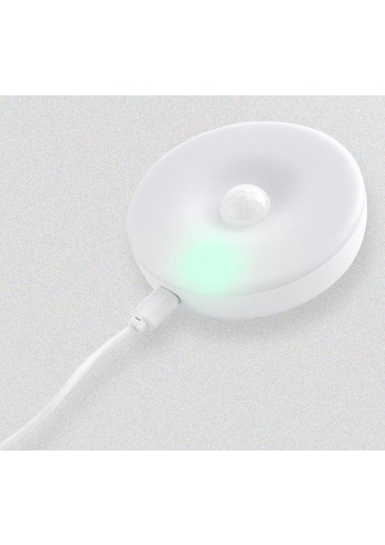 Hareket Sensörlü USB Şarjlı LED Işık Lamba Şarjlı Sensörlü LED Kabin Aydınlatma ( 1 Adet) Gün Işığı