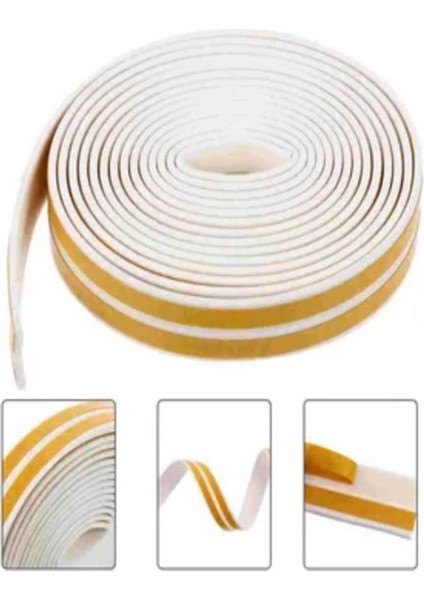 Pencere Pimapen Fitili Kapı Cam Bandı Rüzgar Soğuk Engelleyici Yapışkanlı Bant Yalıtım Izolasyon Sün
