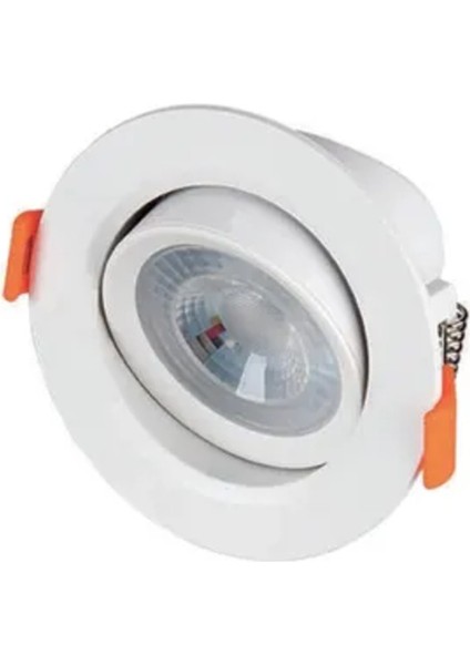 CT-5204 7W Akik LED Spot Lamba Gömme Tavan Şık Tavan Aydınlatma 6400K Beyaz Işık Yok Beyaz Işık LED modelleri