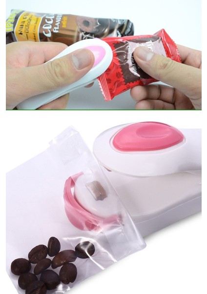 Yeni Nesil Poşet Kapatıcı Poşet Vakumlayıcı Pilli Poşet Ağzı Yapıştırıcı Poşet Kapama Makinesi