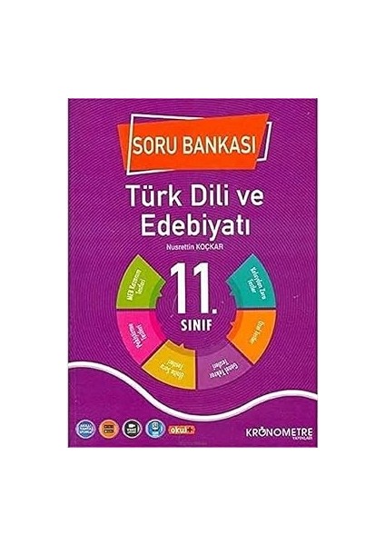 Kronometre 11. Sınıf Türk Dili ve Edebiyatı Soru Bankası + Yapışkanlı Not Kağıdı