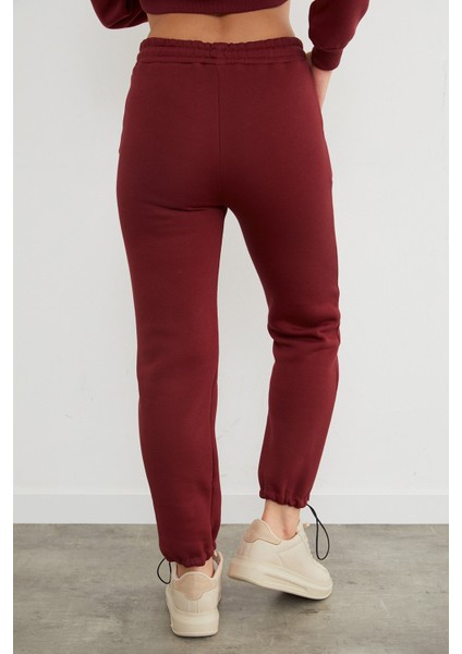 3 Iplik Beli Lastikli Paçası Stoperli Jogger Eşofman Altı fırsatları