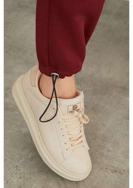 3 Iplik Beli Lastikli Paçası Stoperli Jogger Eşofman Altı indirimleri