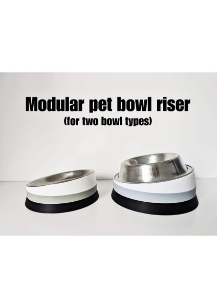 Modüler Pet Bowl Yükseltici