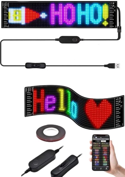 Resveq Matrix LED Dijital Ekran Kumandalı LED Ekran Yazı fırsatları