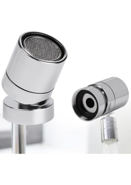 Filtreli Batarya Ucu Oynar Başlıklı Tasarruflu Iç Dişli Perlatör 2 Yıl