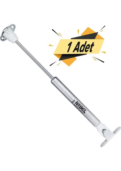 Dolap Amortisörü Gazlı Piston Kapak Hidroliği (27 cm 80N) 1 Adet Beyaz Tf