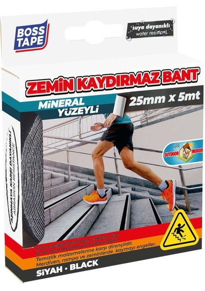 Zemin Merdiven Kaydırmaz Bant 25MMX5MT Elektrik Bandı Tr fiyatları