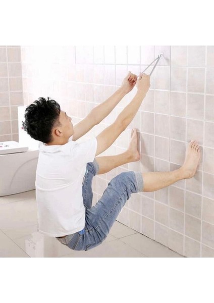 4 Adet 6x6 cm Kendinden Yapışkanlı Şeffaf Güçlü Askı Kapı Duvar Askıları Ağır Yük Taşıma Askısı Gri indirimleri