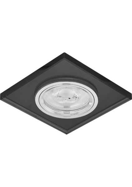 Sıva Altı Cam Spot Siyah Gün Işığı ND500-1 Yok Gün Işığı GU10 5 Watt