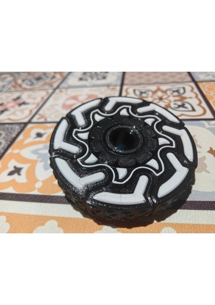 Tek Adımlı Baskı! Deforme Edilebilir Parmak Ucu Jiroskop! (Özelleştirilebilir Tasarım) modelleri